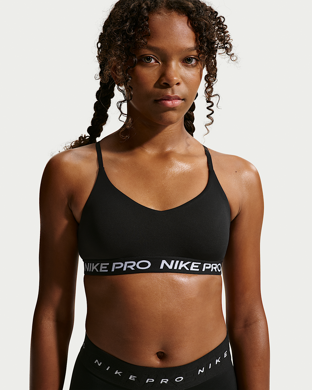 Детские  Nike Pro Big Kids' (Girls') Indy Bra