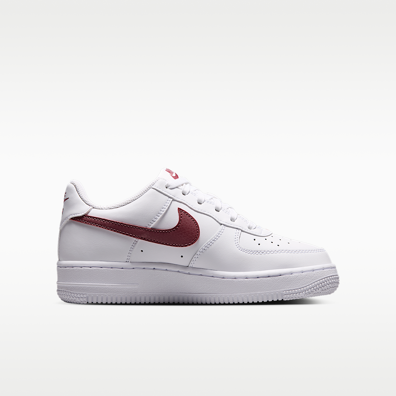 Nike Air Force 1 sneaker Wit/Pink Smoke