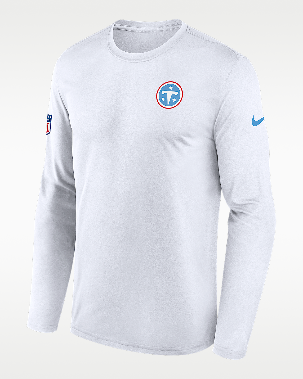 Мужская футболка Tennessee Titans Legend Small Logo Nike Dri-FIT NFL Long-Sleeve