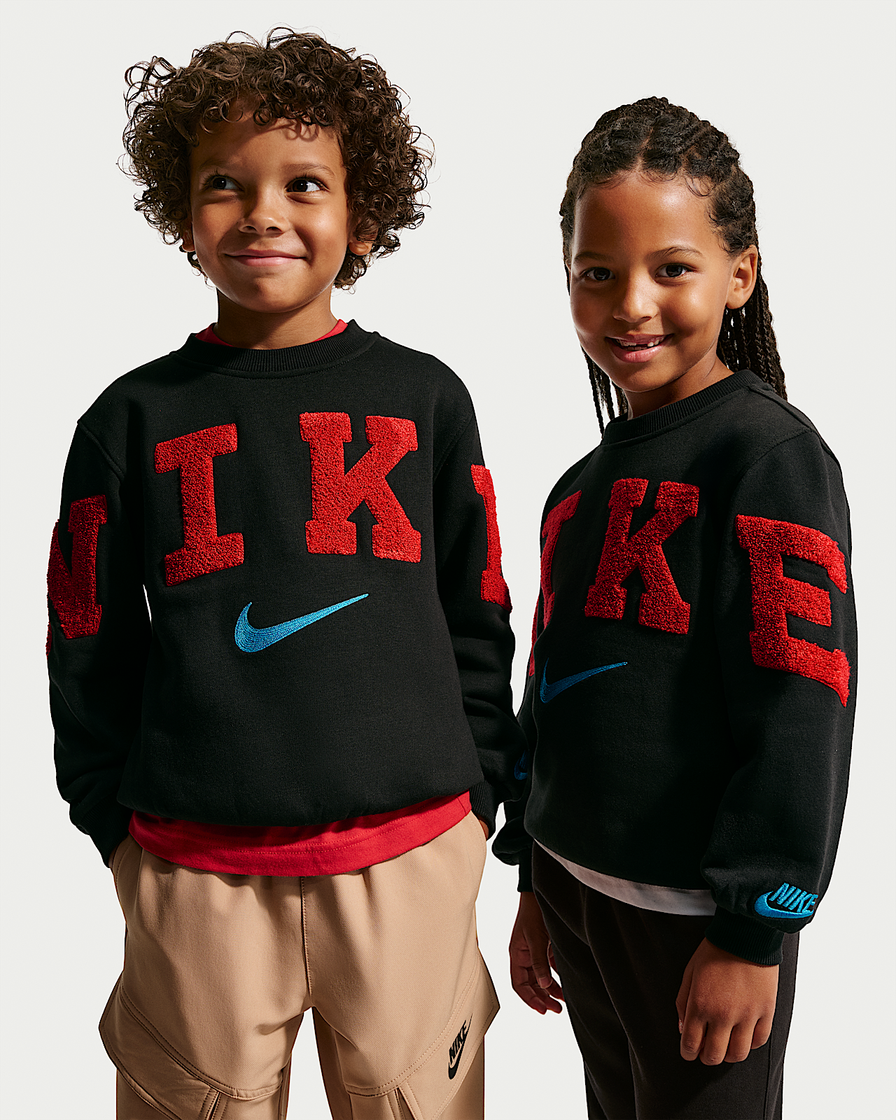 Детские  Nike Club Little Kids' Chenille Fleece Crew