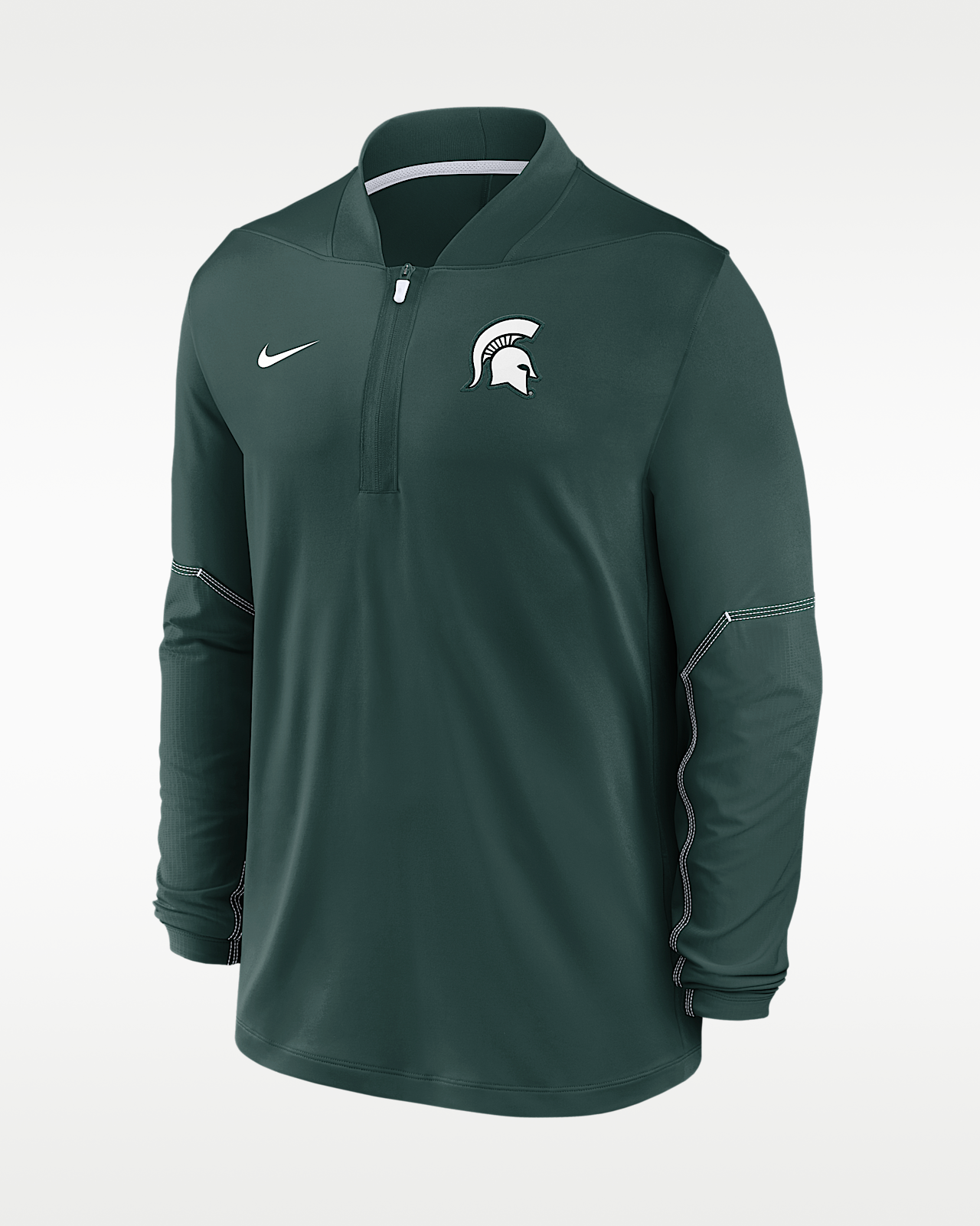 Мужские  Michigan State Sideline Nike Dri-FIT College 1/2-Zip Top