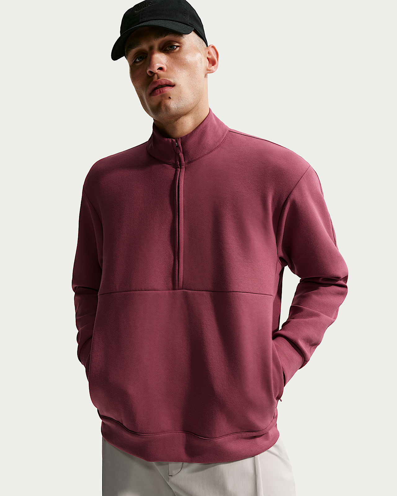 Мужские  Nike 24.7 ImpossiblySoft Dri-FIT 1/2-Zip Top