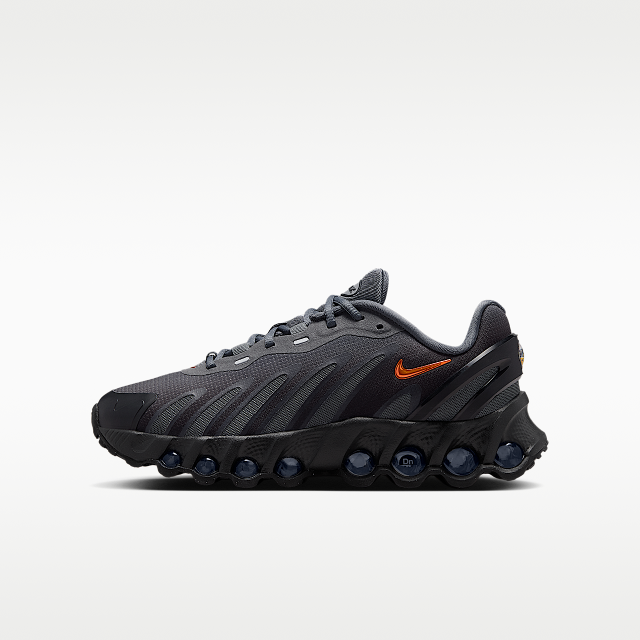 Nike Air Max DN sneaker Zwart/Iron Grey/Wit/Safety Orange