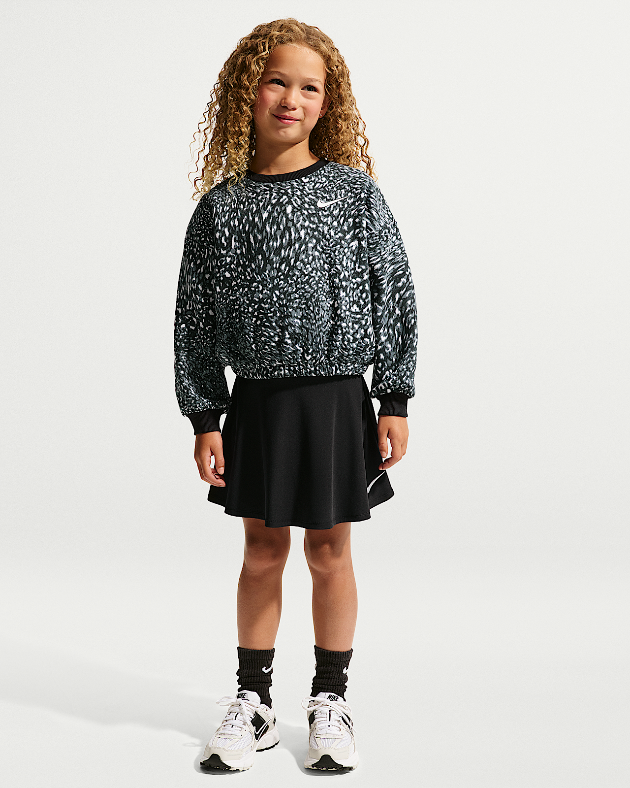 Детские  Nike Little Kids' Printed Crew and Scooter Set
