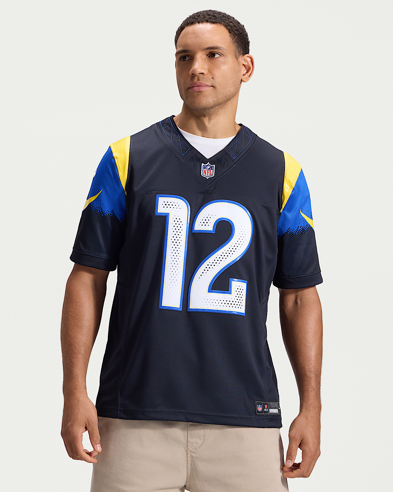 Мужские джерси Puka Nacua Los Angeles Rams Rivalries Collection Nike Dri-FIT NFL Limited Jersey