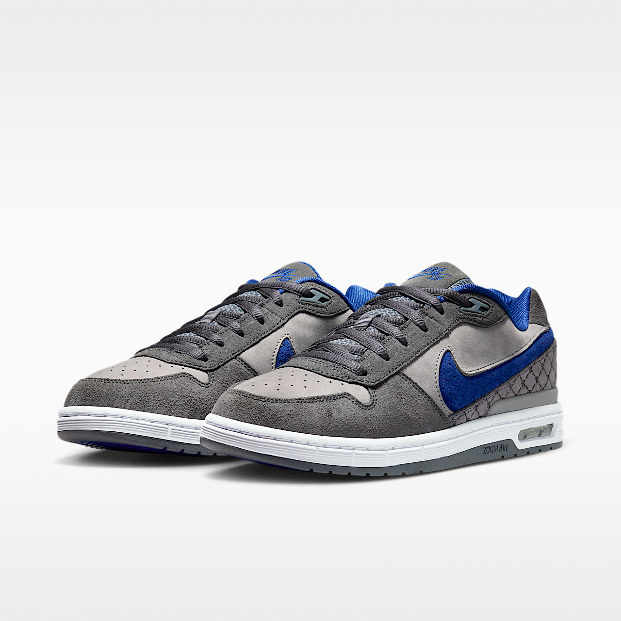 Nike  sneaker Flint Grey/Flint Grey/Medium Grey/Deep Royal Blue