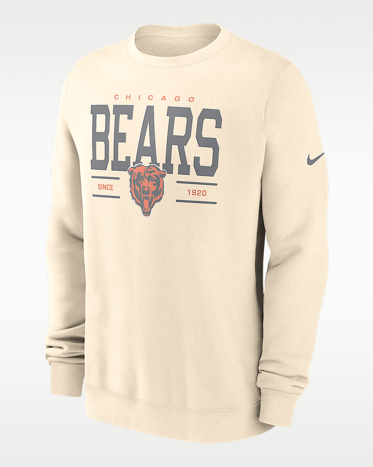 Мужские  Chicago Bears Club Nike NFL Pullover Crew