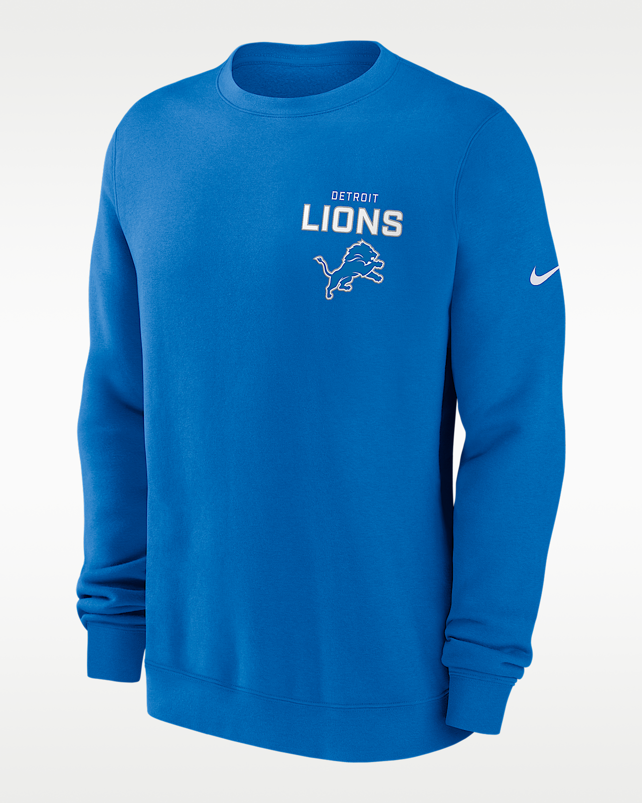 Мужские  Detroit Lions Draw Block Club Nike NFL Pullover Crew