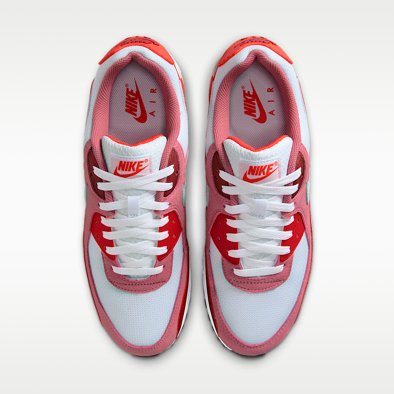 Nike Air max 90 sneaker Peony/Light Crimson/Team Crimson/Wit