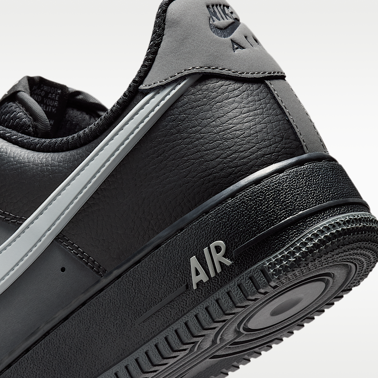 Nike  sneaker Zwart/Iron Grey/Light Smoke Grey