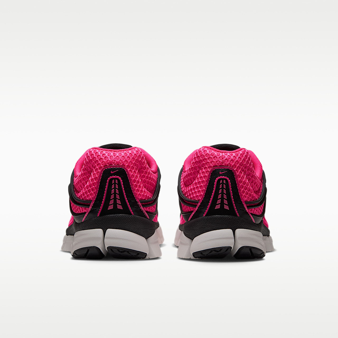 Nike  sneaker Hyper Pink/Zwart/Summit White/Metallic Silver
