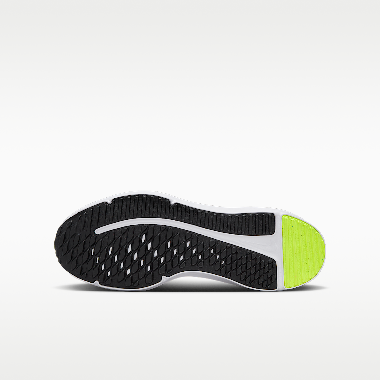 Nike  sneaker Zwart/Volt/Wolf Grey