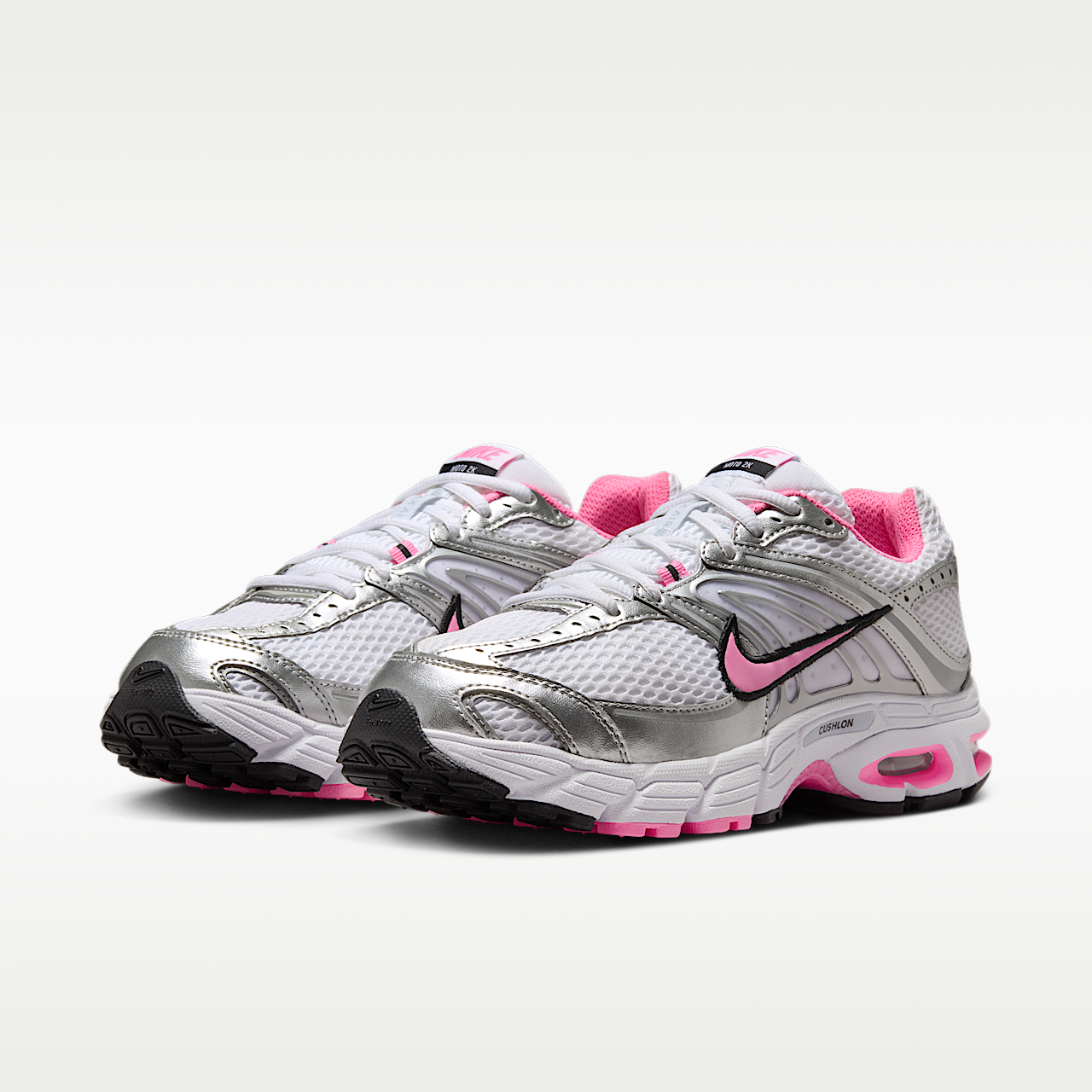 Nike Air Max sneaker Wit/Metallic Silver/Zwart/Pink Spell