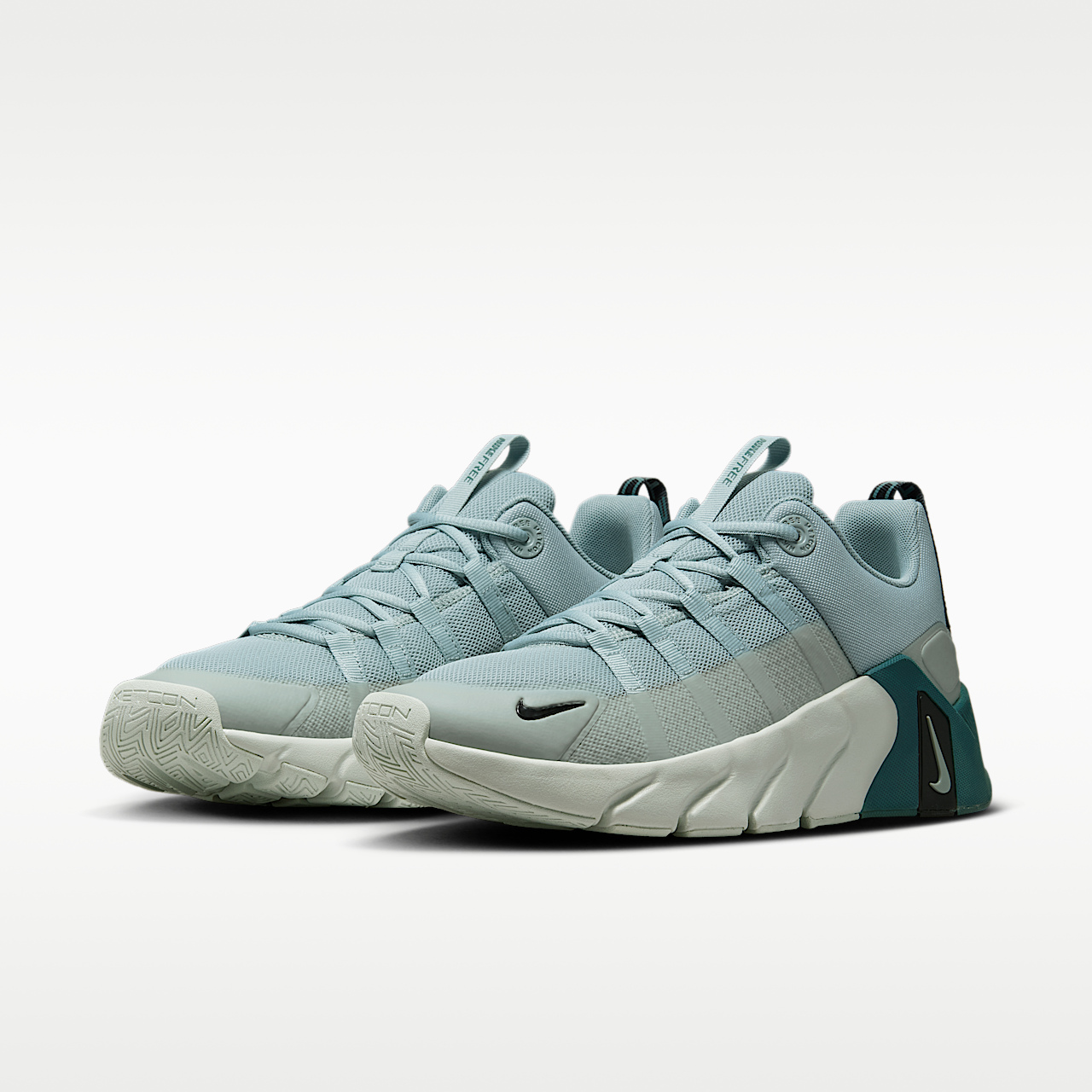Nike Free sneaker Light Pumice/Mineral Slate/Zwart/Light Silver