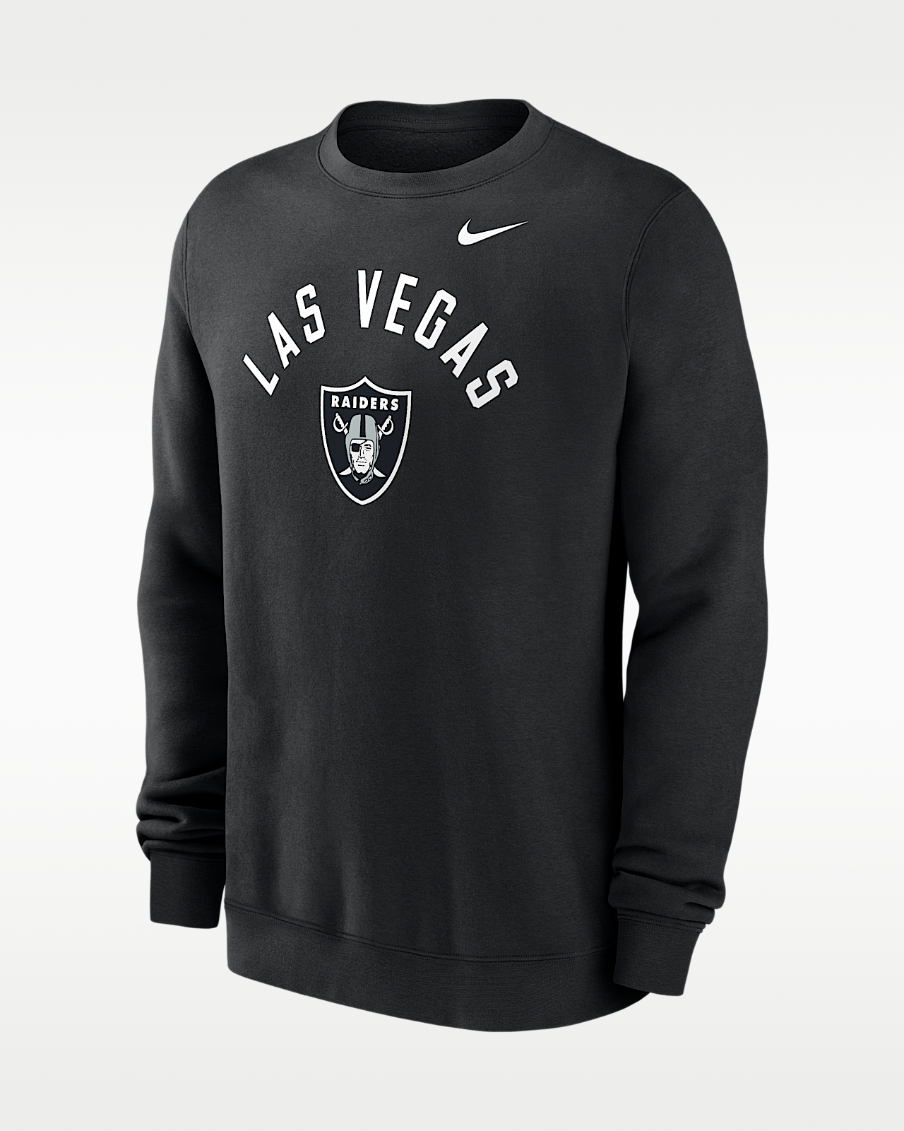 Мужские  Las Vegas Raiders Club Nike NFL Pullover Crew