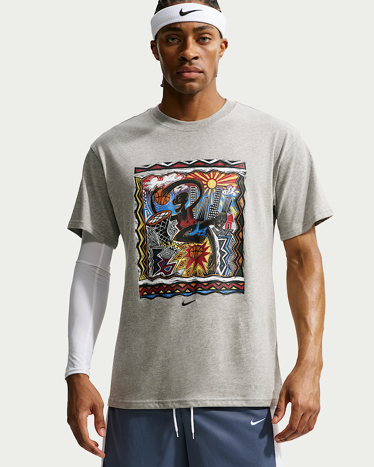 Мужская футболка Nike Basketball для баскетбола