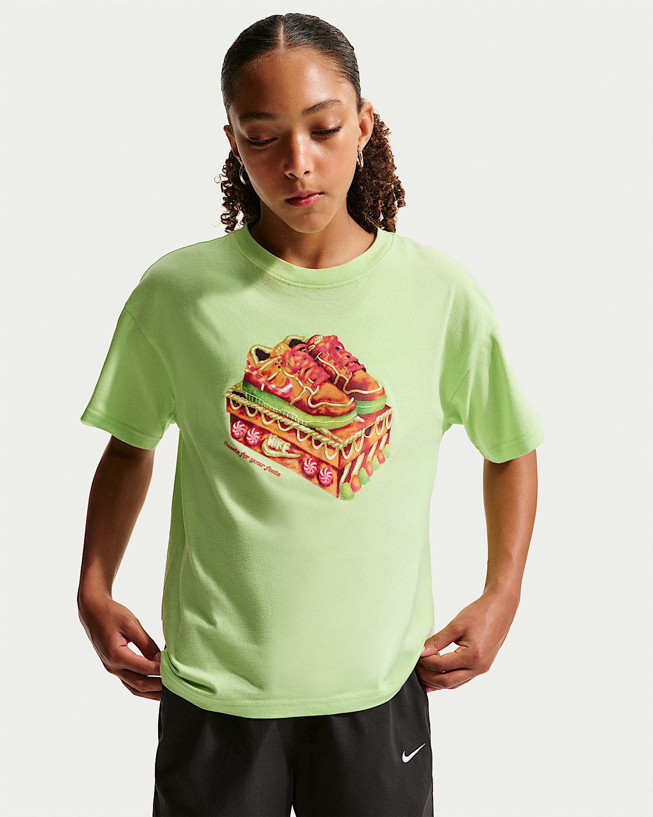Детская футболка Nike Sportswear Big Kids'