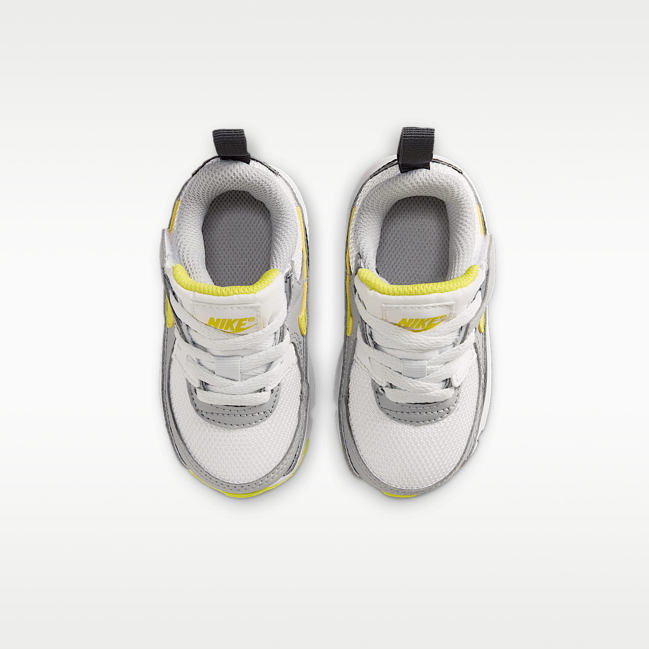 Nike Air max 90 sneaker Off White/Dark Smoke Grey/Light Smoke Grey/Sonic Yellow