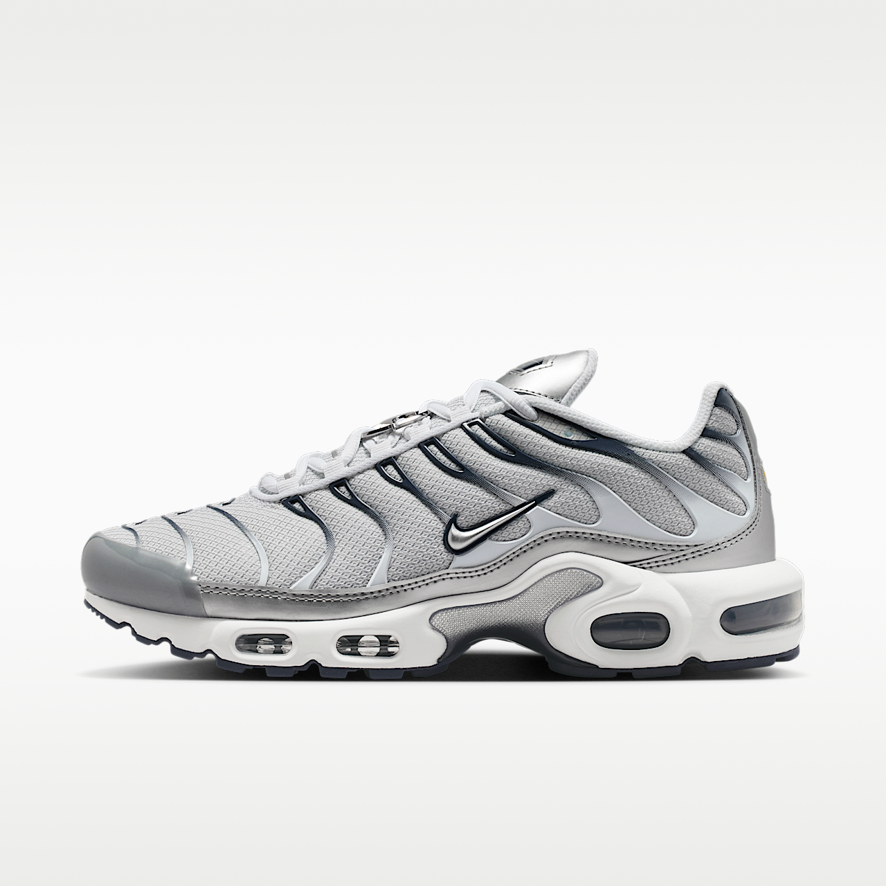 Nike Air Max Plus sneaker Wit/Ashen Slate/Midnight Navy/Metallic Silver