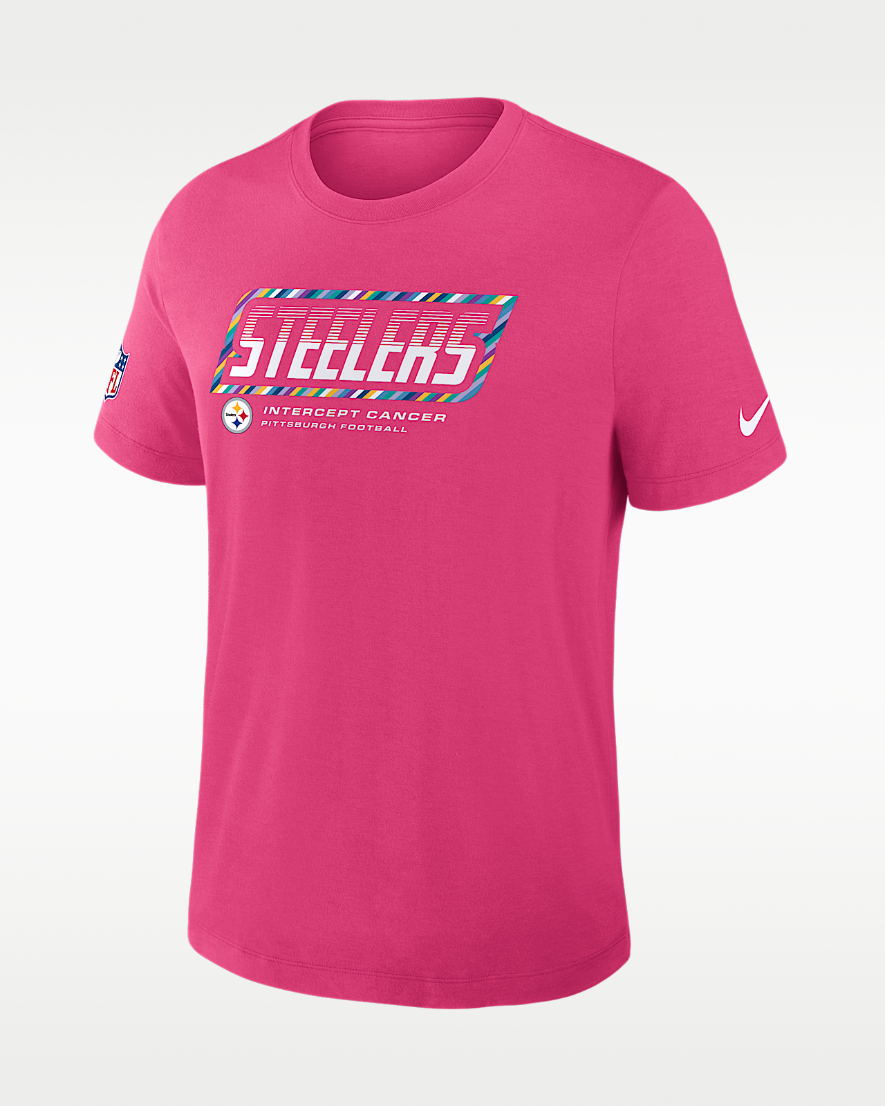Мужская футболка Pittsburgh Steelers Crucial Catch Sideline Nike Dri-FIT NFL