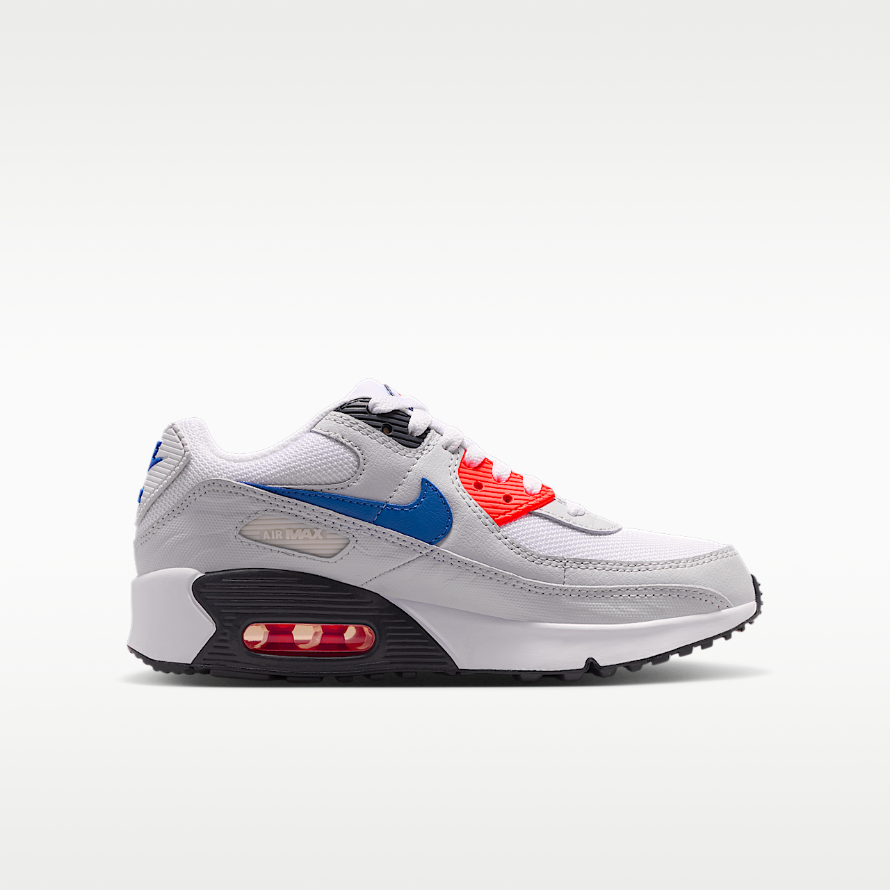 Nike Air max 90 sneaker Wit/Photon Dust/Bright Crimson/Game Royal