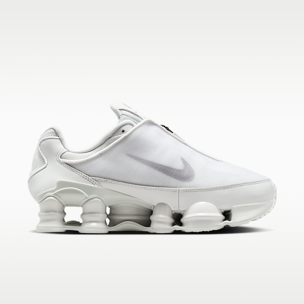 Nike Nike Shox sneaker Photon Dust/Off White/Team Red/Pencil Point