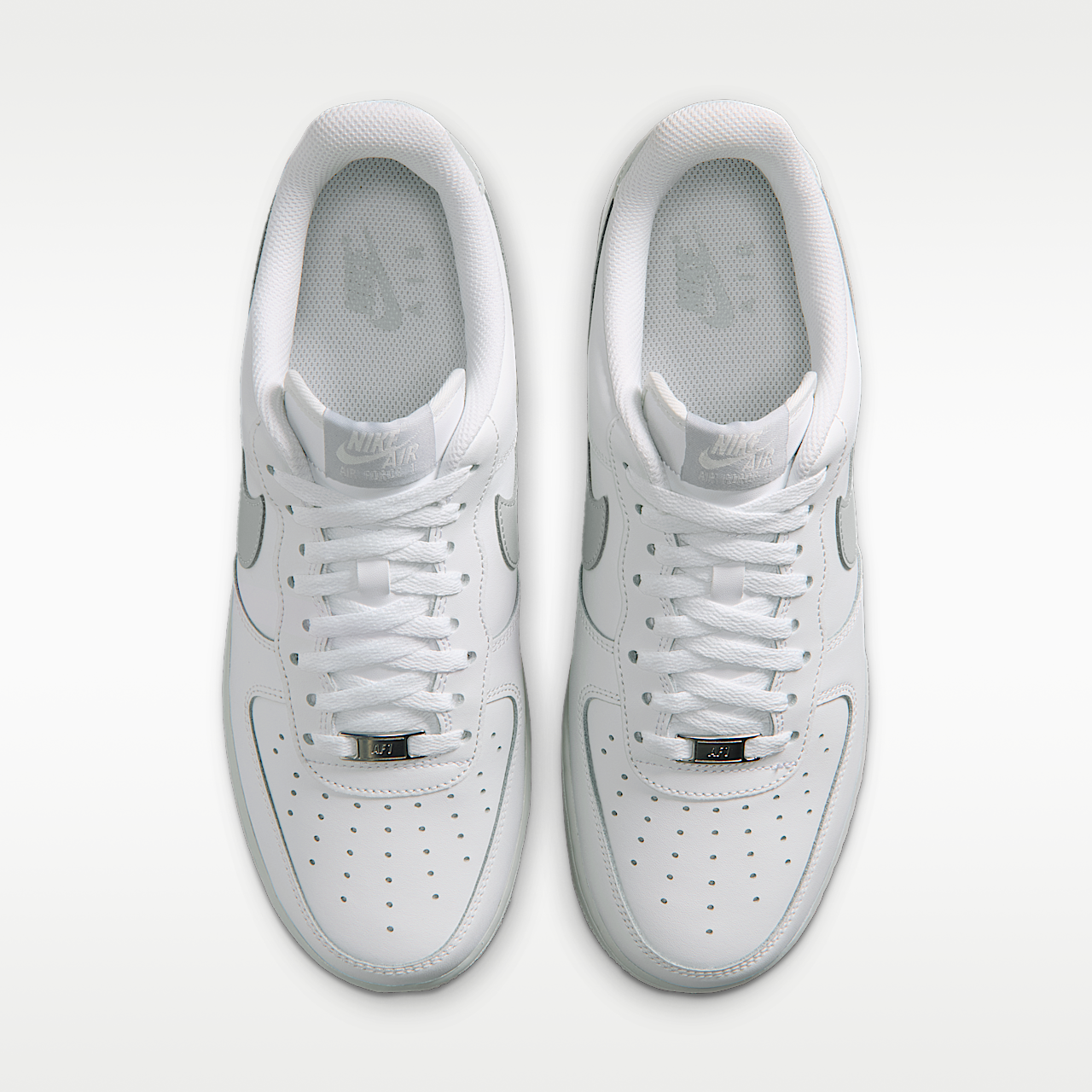 Nike Air Force 1 sneaker Summit White/Summit White/Strata Grey
