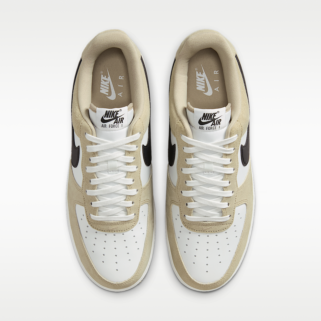 Nike  sneaker Summit White/Desert Khaki/Zwart