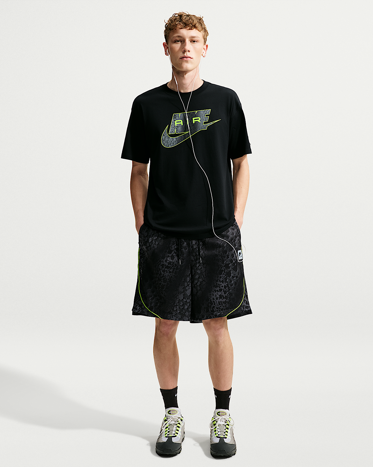 Мужские шорты Nike Air All-Over Print Mesh Shorts