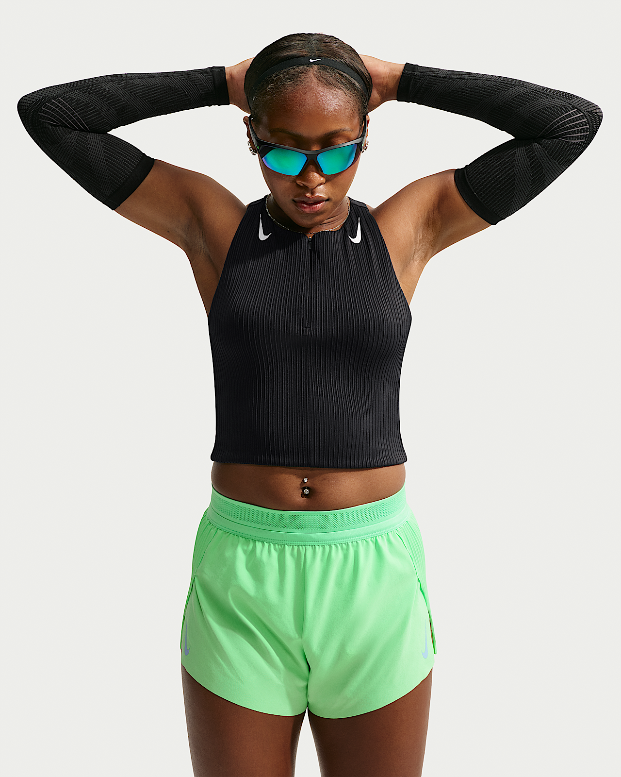 Женские  Nike AeroSwift Dri-FIT ADV Cropped Tank Top для бега
