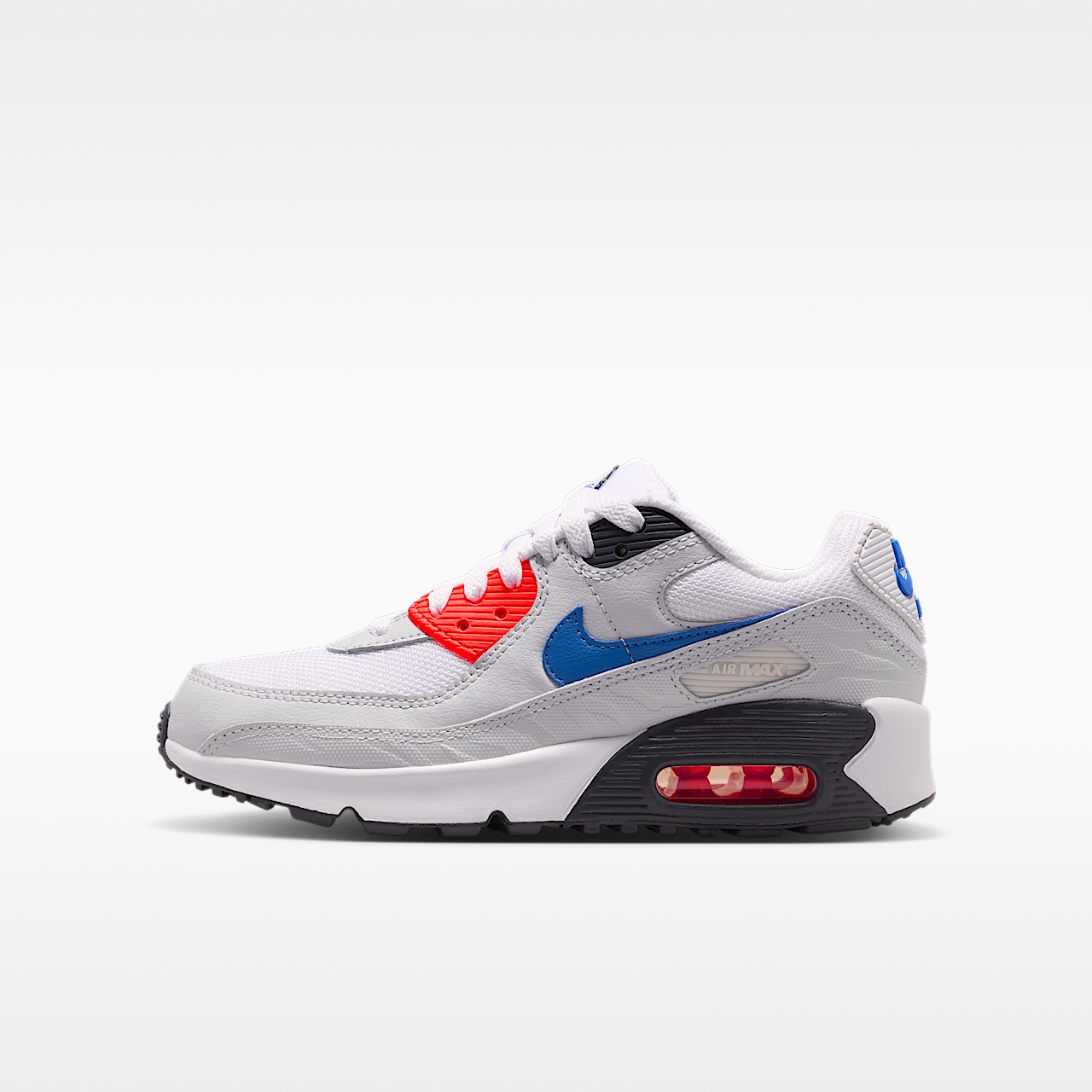 Nike Air max 90 sneaker Wit/Photon Dust/Bright Crimson/Game Royal