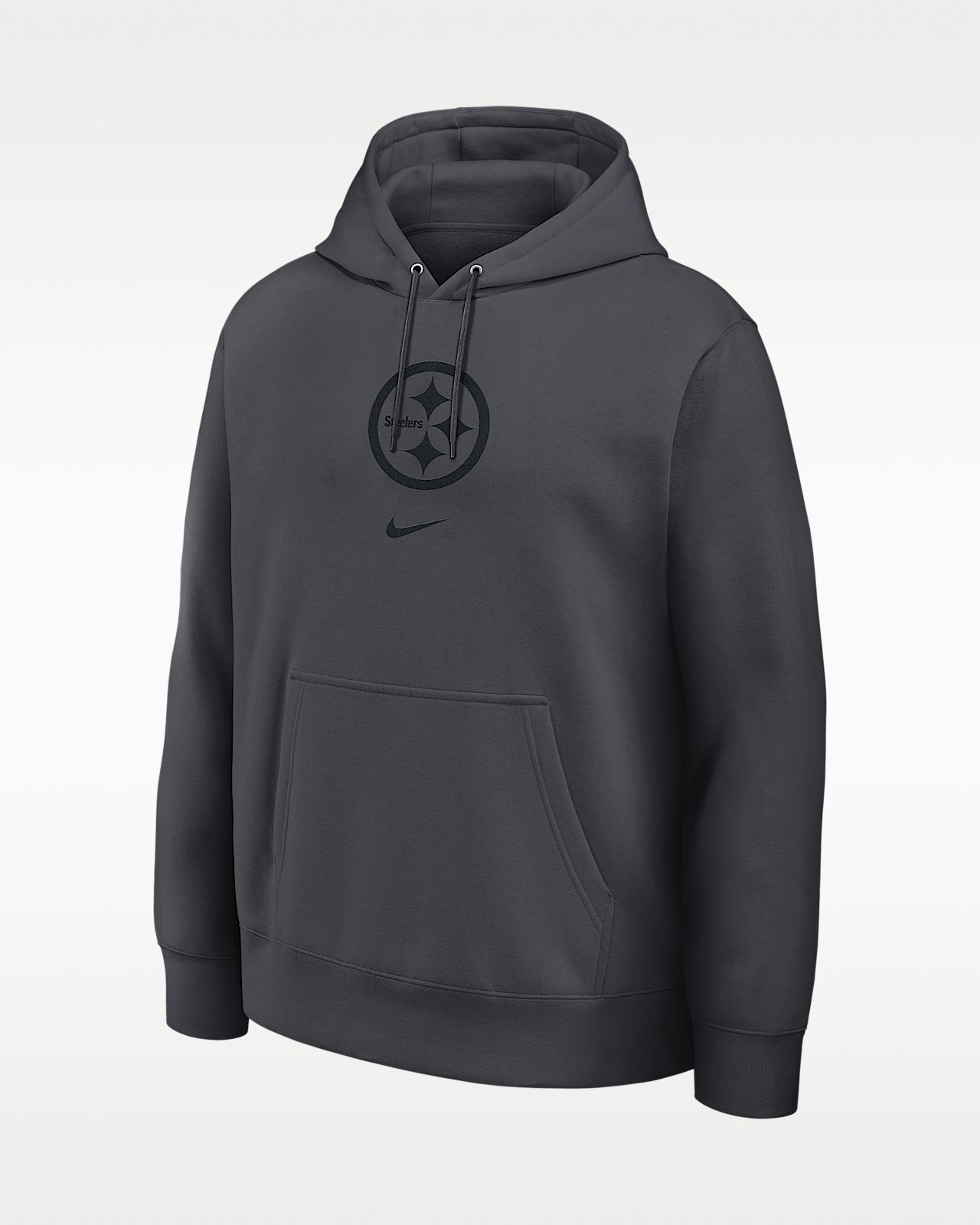 Мужское худи Pittsburgh Steelers Washed Club Nike NFL Pullover Hoodie