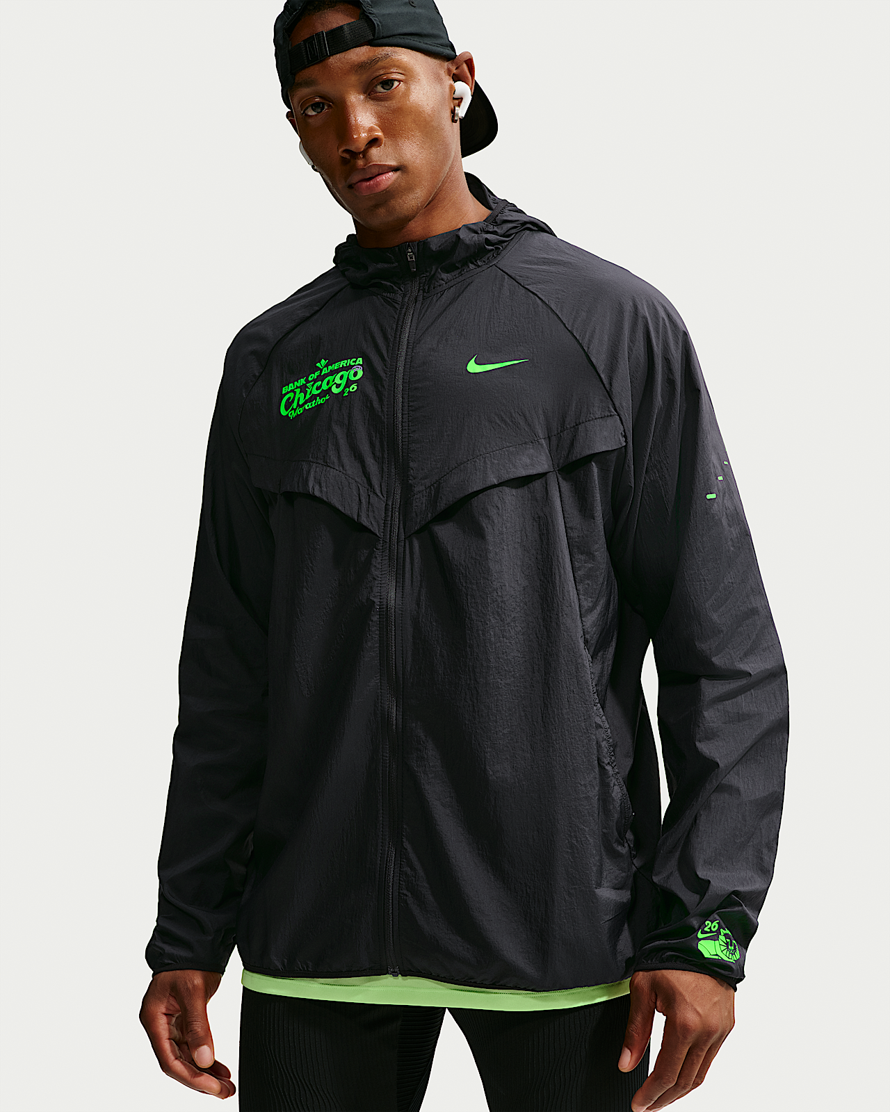 Мужская куртка Nike Stride Repel UV Protection для бега