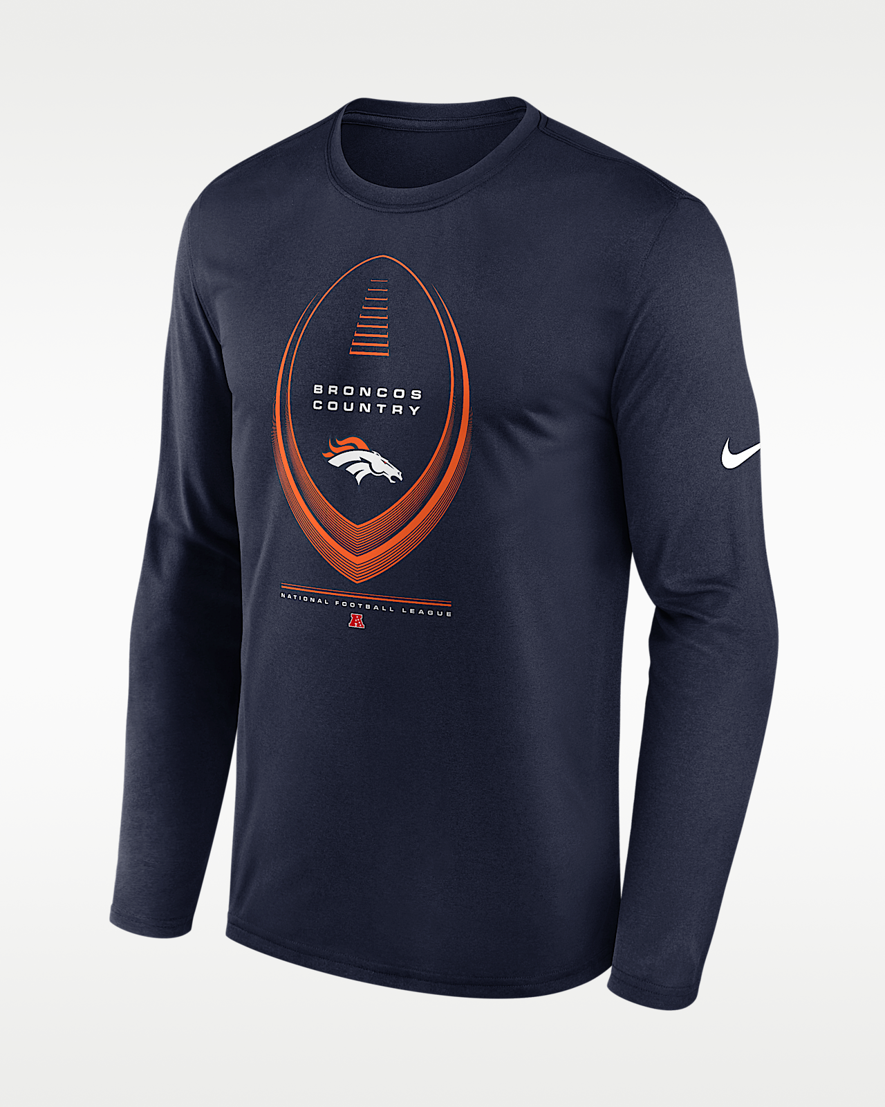 Мужская футболка Denver Broncos Legend Icon Nike Dri-FIT NFL Long-Sleeve