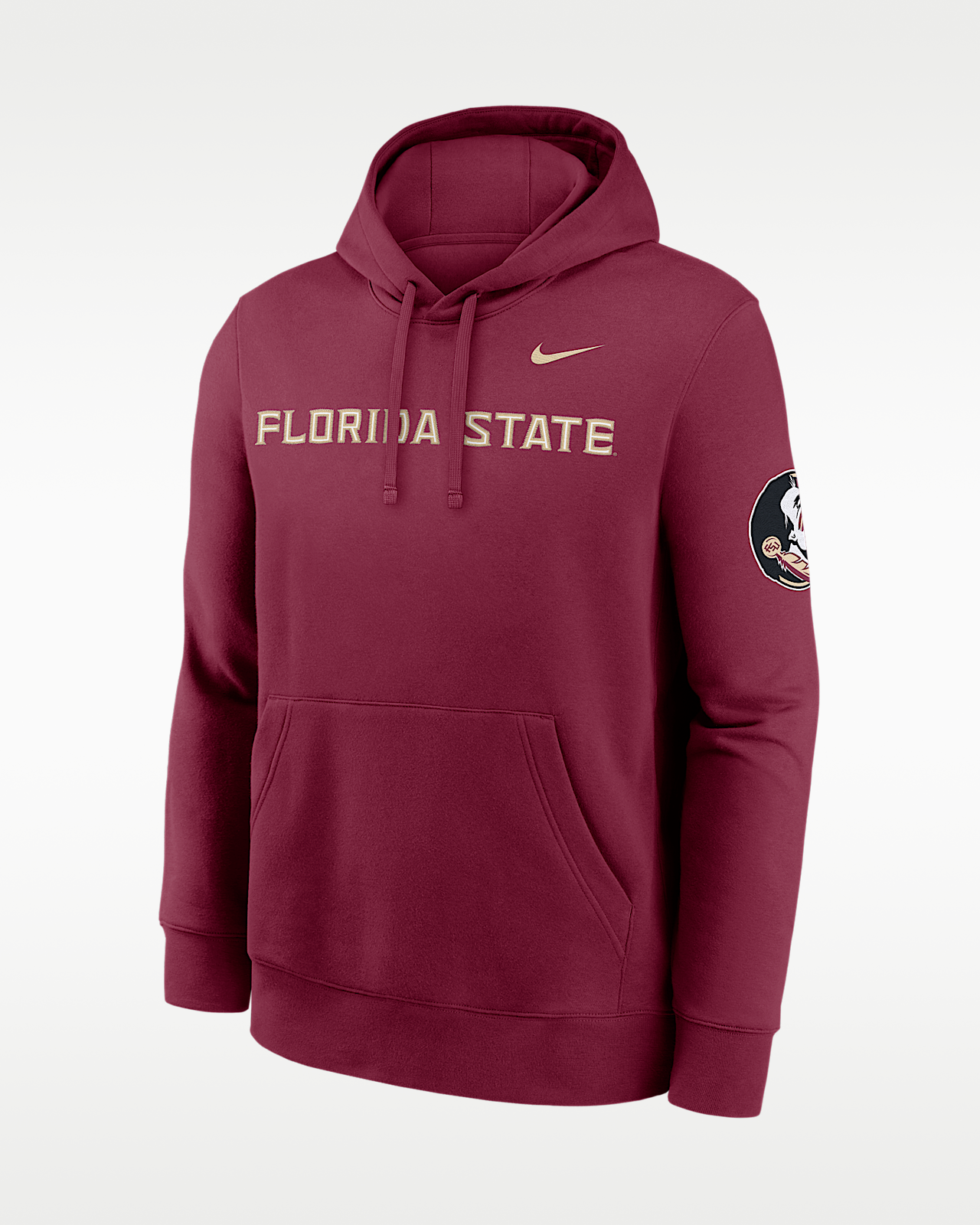 Мужское худи Florida State Sideline Club Nike College Pullover Hoodie