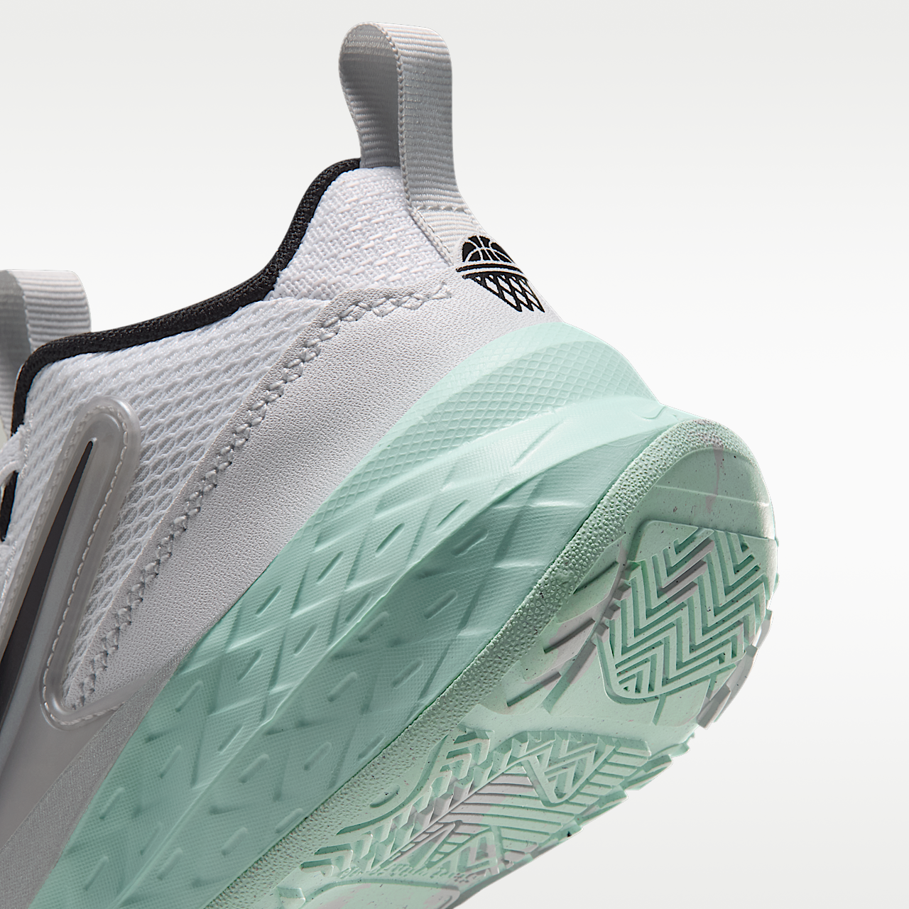 Nike  sneaker Wit/Mint Foam/Metallic Silver/Zwart