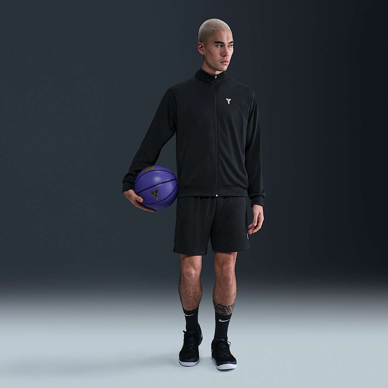 Nike Kobe sneaker Zwart/Zwart/Wit