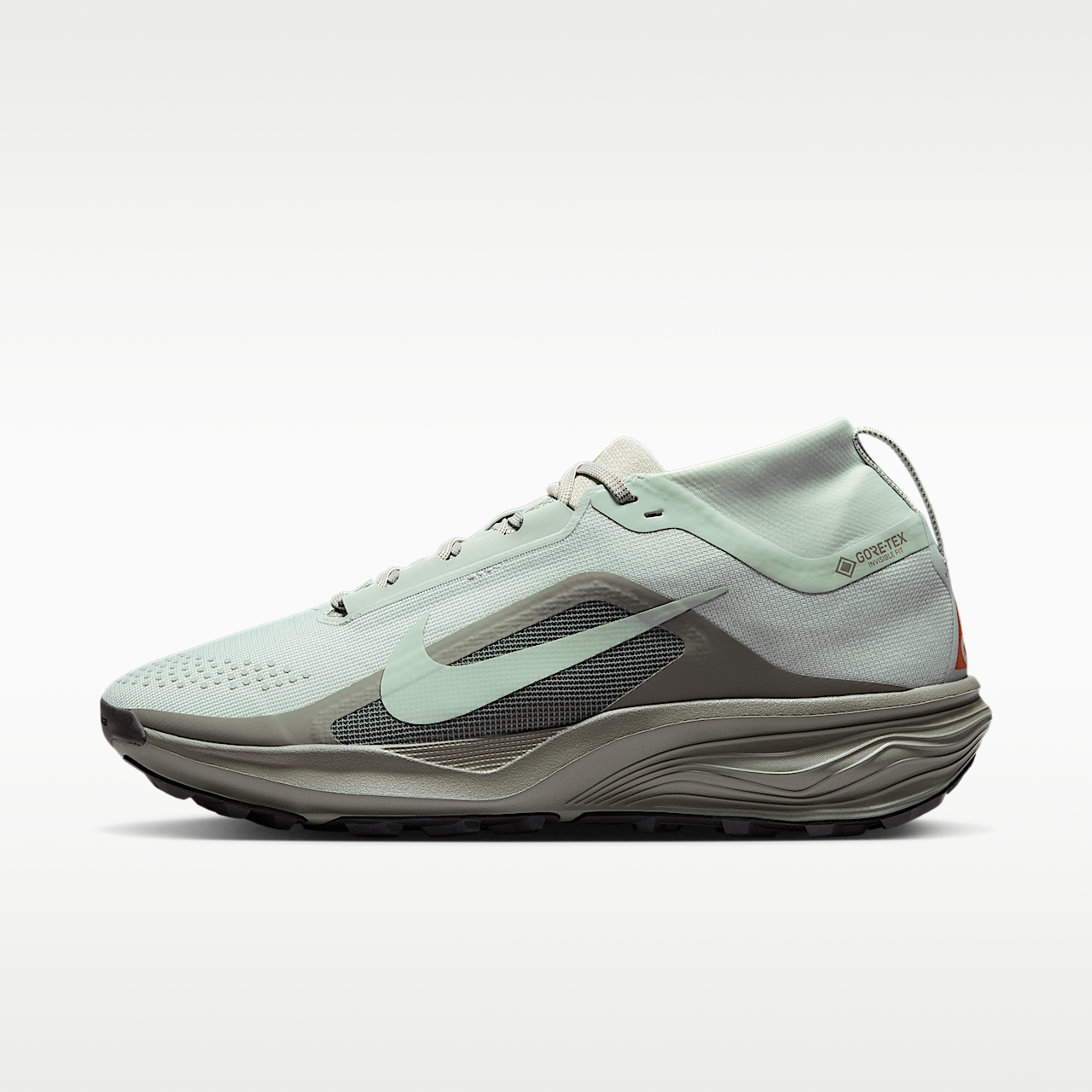 Nike ACG sneaker Light Silver/Light Army/Safety Orange/Light Silver