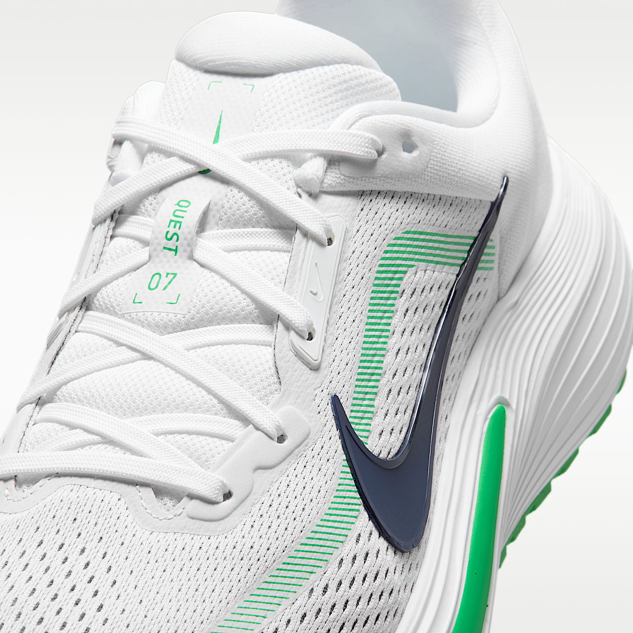 Nike  sneaker Wit/Green Spark/Midnight Navy