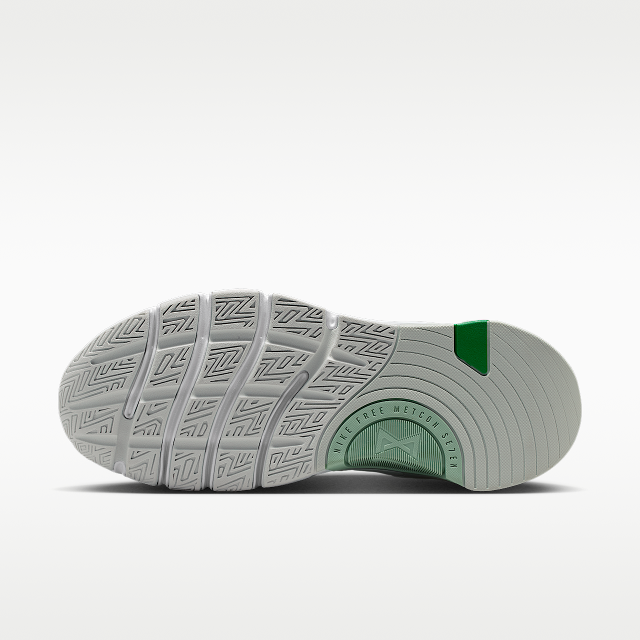 Nike Free sneaker Barely Green/Malachite/Light Silver/Wit
