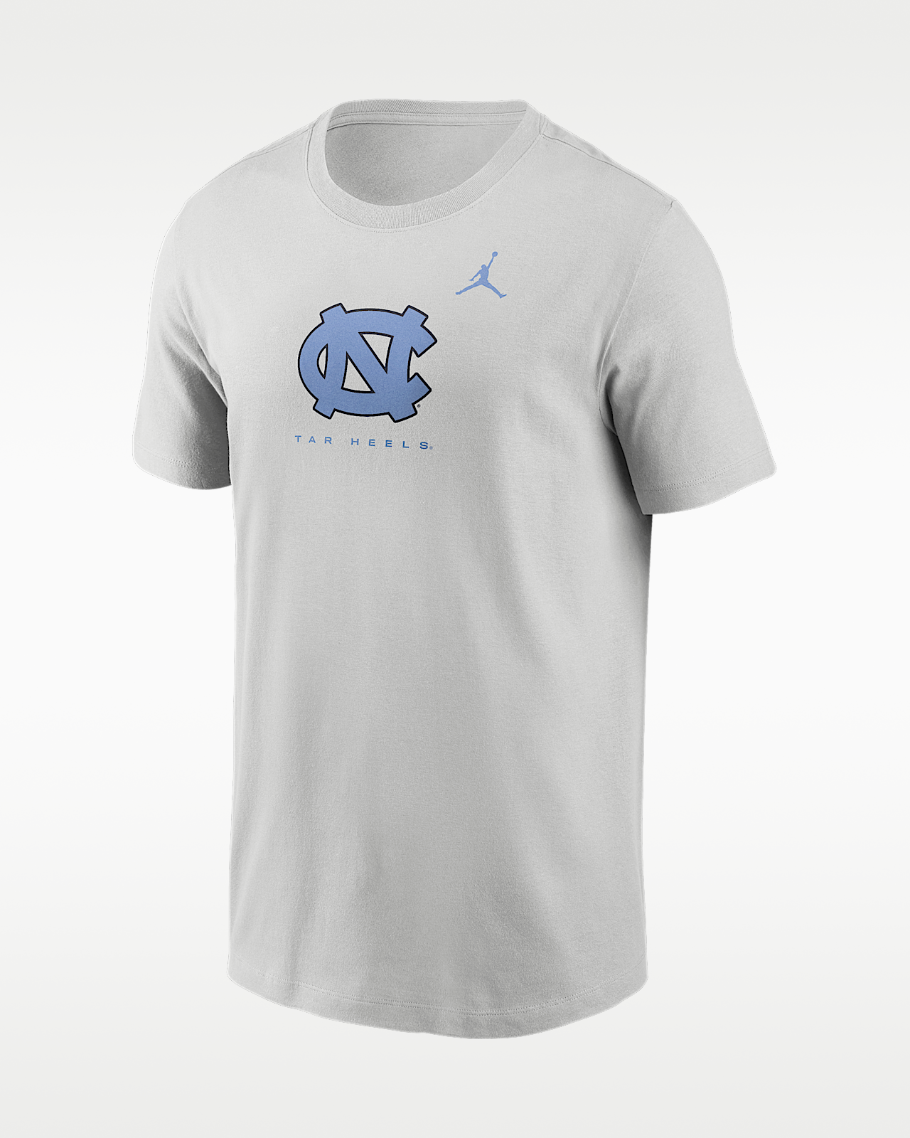 Мужская футболка North Carolina Courtside Jordan Brand Dri-FIT College