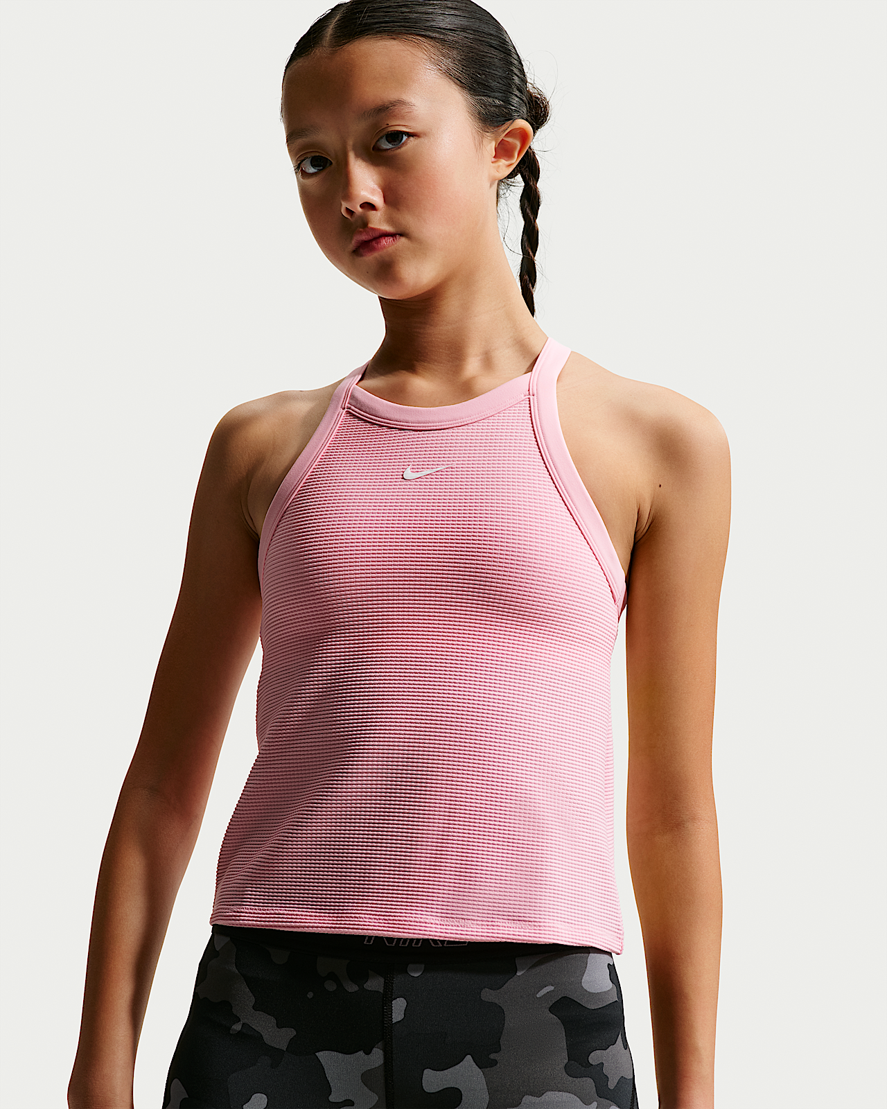 Детские  Nike Girls' High-Neck Tank Top