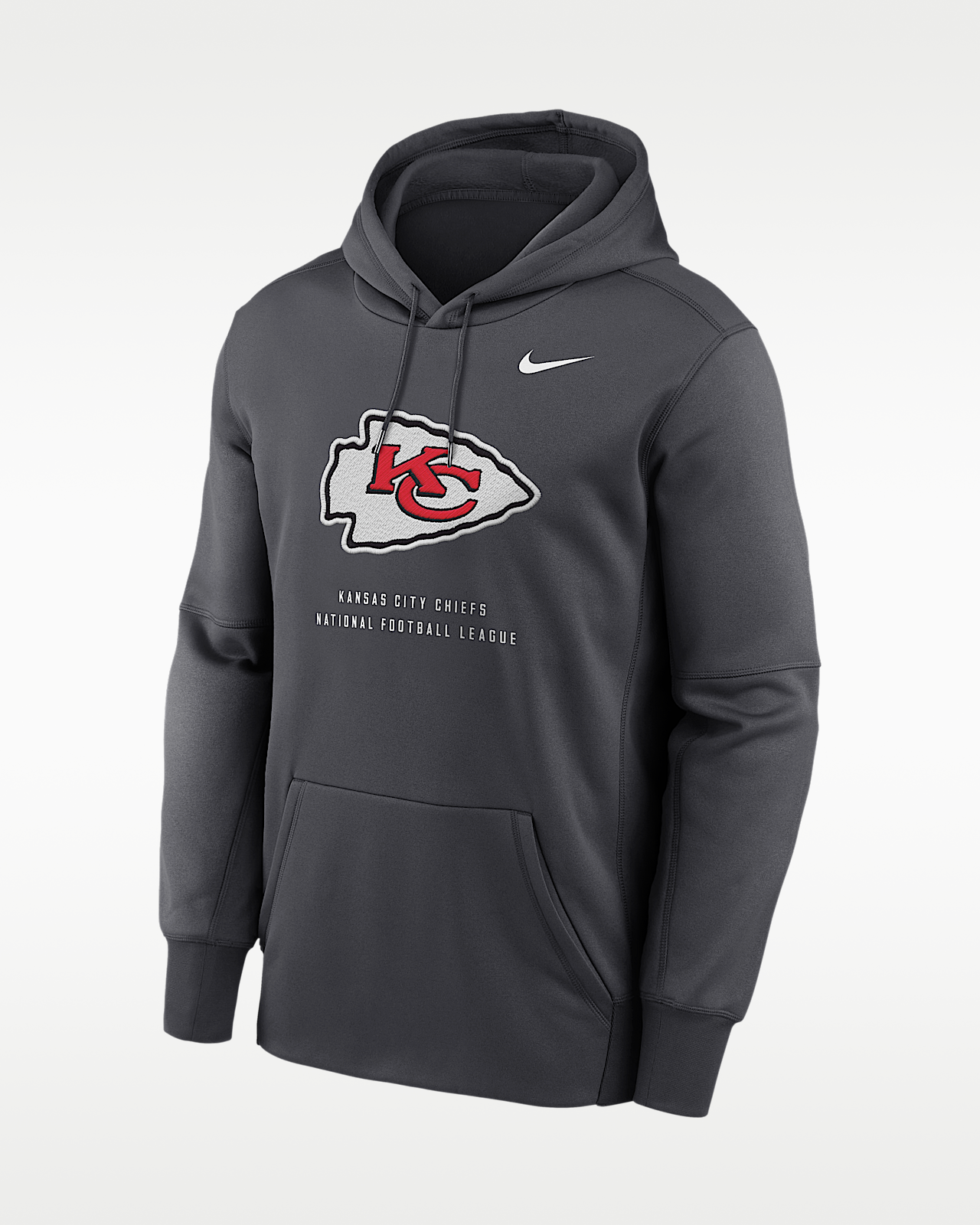 Мужское худи Kansas City Chiefs Nike Therma NFL Pullover Hoodie