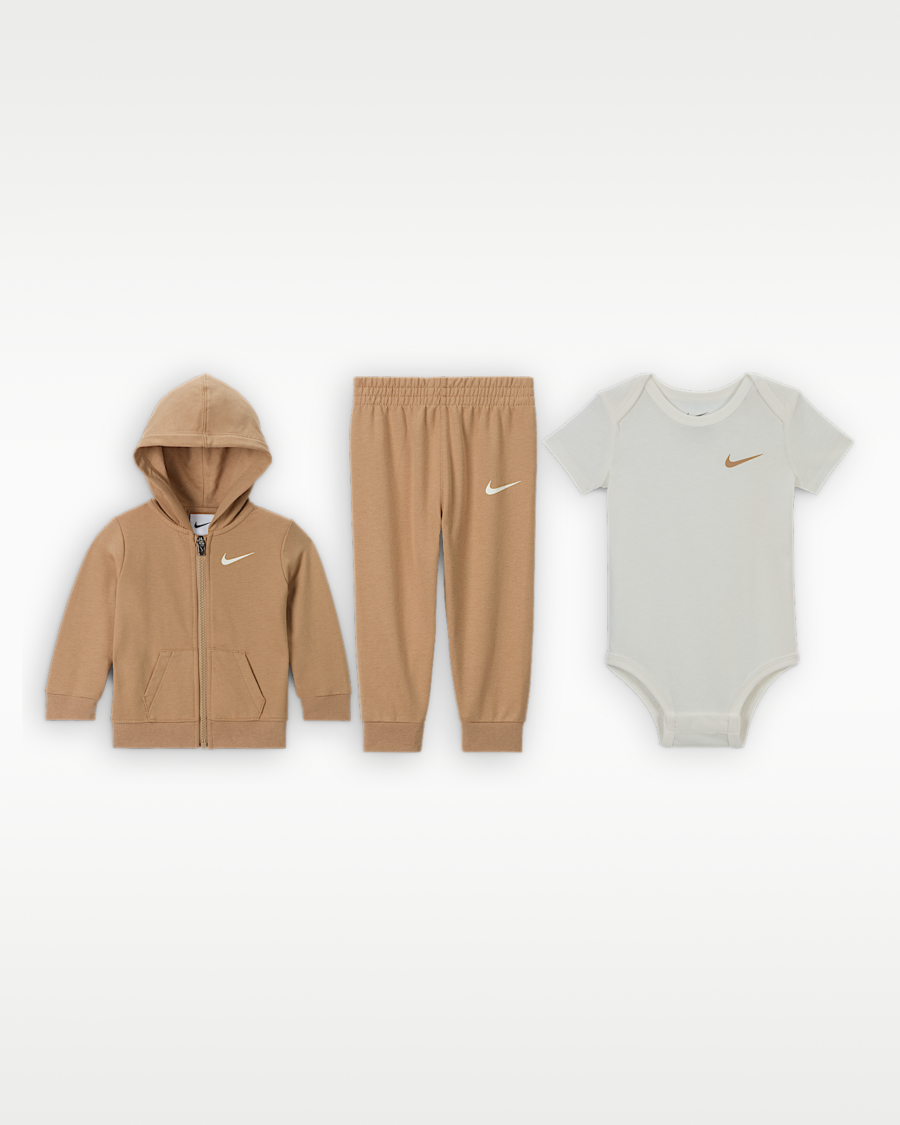 Детские  Nike Baby (0-6M) 3-Piece Bodysuit and Pants Set