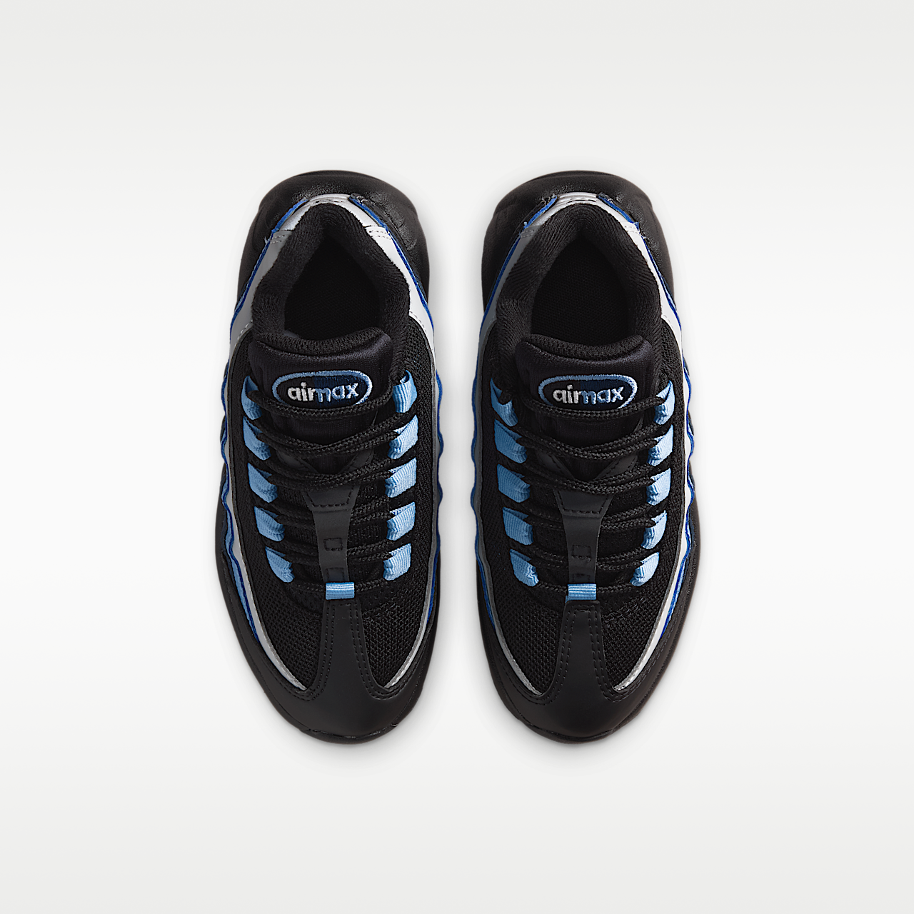 Nike Air Max 95 sneaker Zwart/Light Smoke Grey/Work Blue/Wit