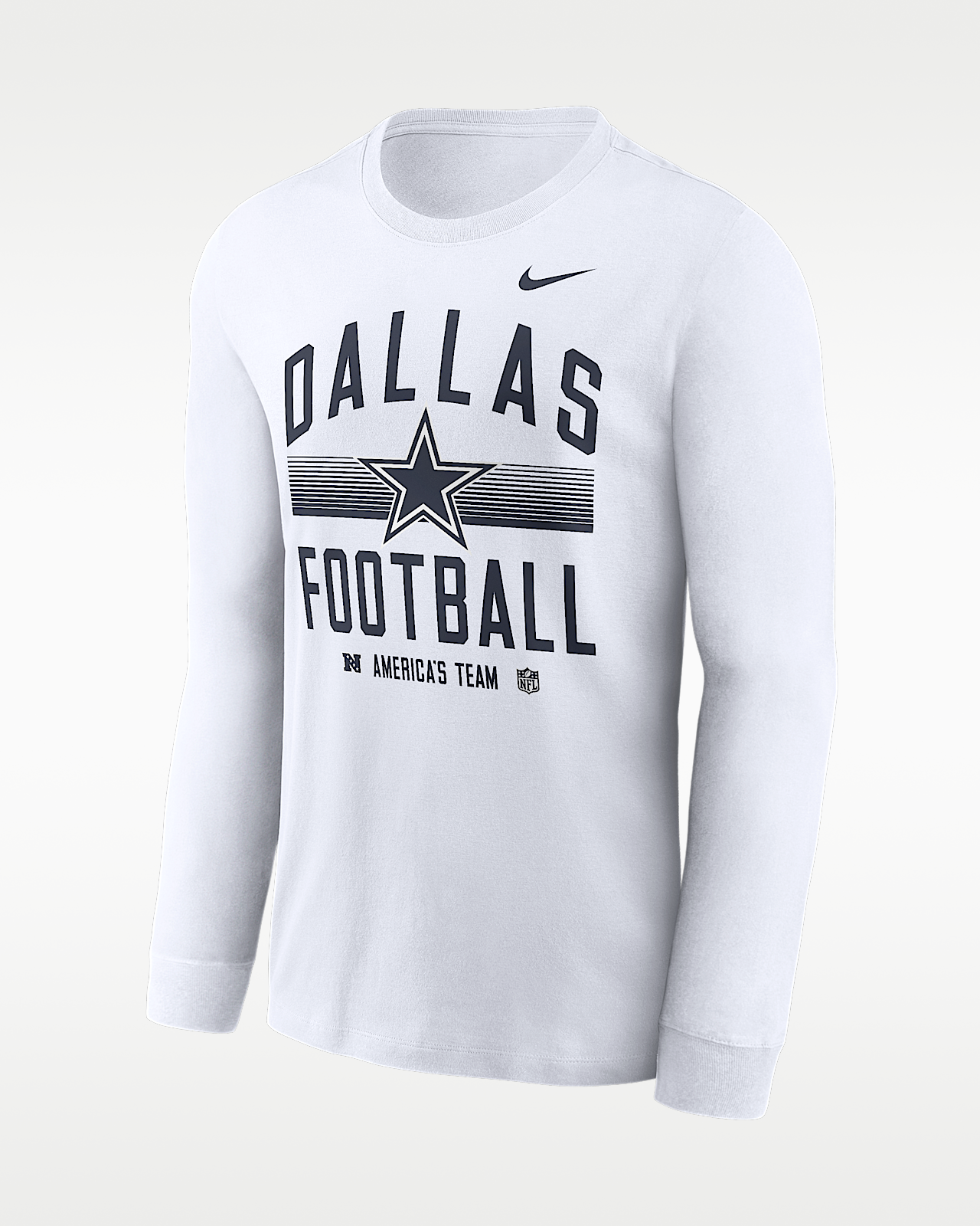 Мужская футболка Dallas Cowboys Essential Nike Dri-FIT NFL Long-Sleeve