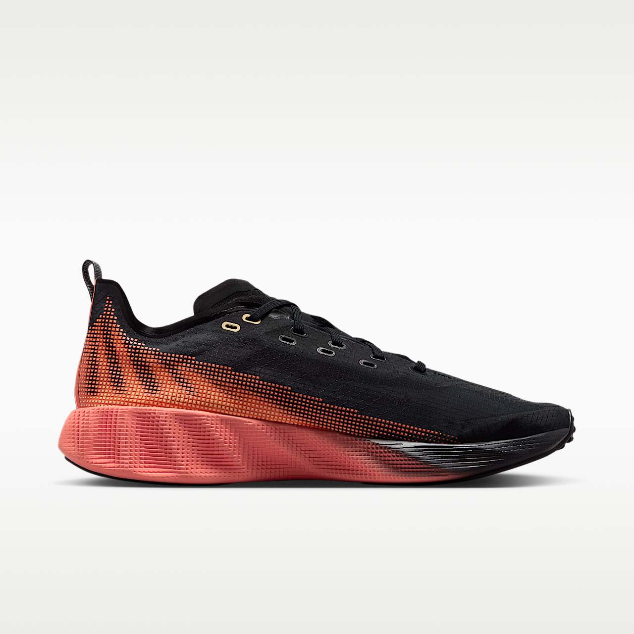 Nike  sneaker Off Noir/Zwart/Turf Orange/Tangerine Tint