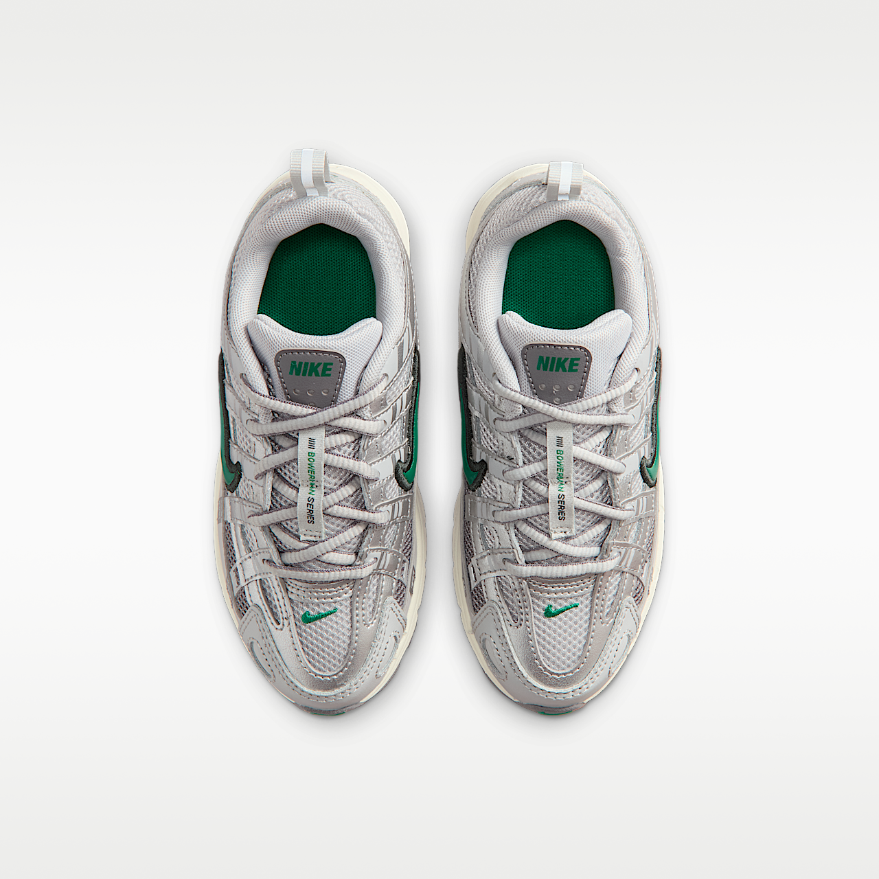 Nike P-6000 sneaker Grey Fog/Metallic Silver/Sail/Malachite