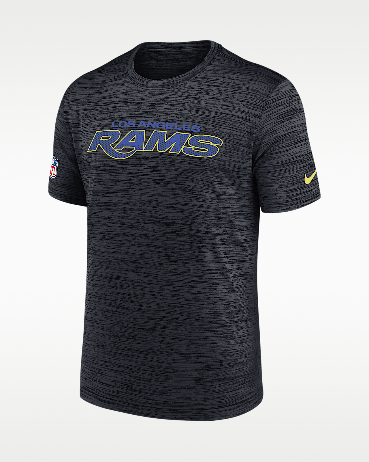 Мужская футболка Los Angeles Rams Rivalries Collection Sideline Velocity Nike Dri-FIT NFL