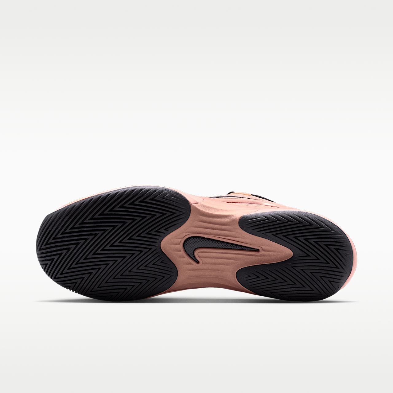 Nike  sneaker Metallic Red Bronze/Pure Platinum/Zwart